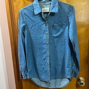 Jean Button Up
